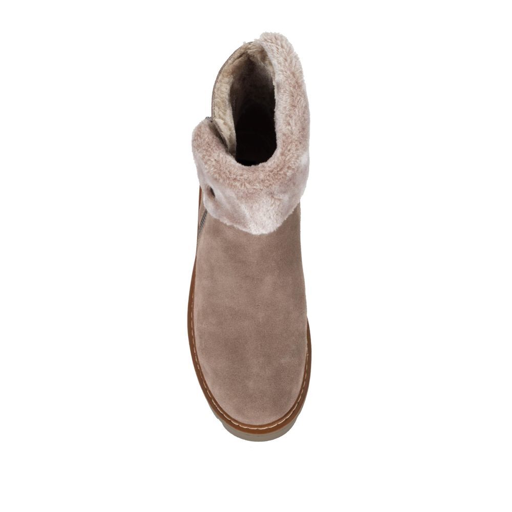 BareTraps WYOMING Womens Boots Taupe Suede Size 6.5 M - Picture 7 of 9